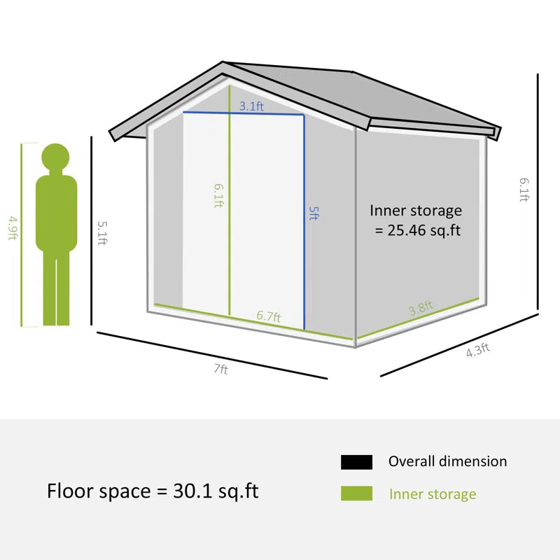 Metal Storage Shed