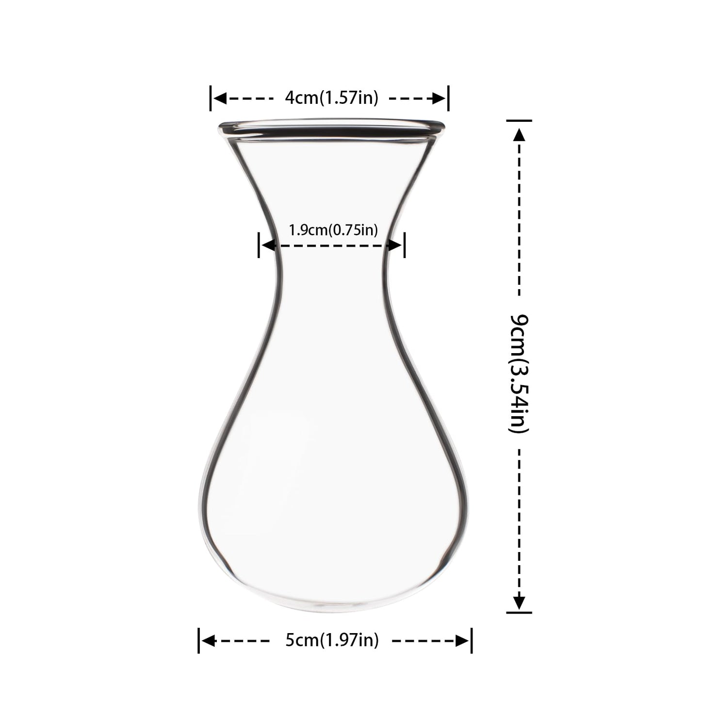 XXXFLOWER Wall Hanging Propagation Station with Wooden Stand 5 Bulb Vase 3 Tiered Planters Wall Terrarium+Flower Vases Accessories-3 Bulb Vase