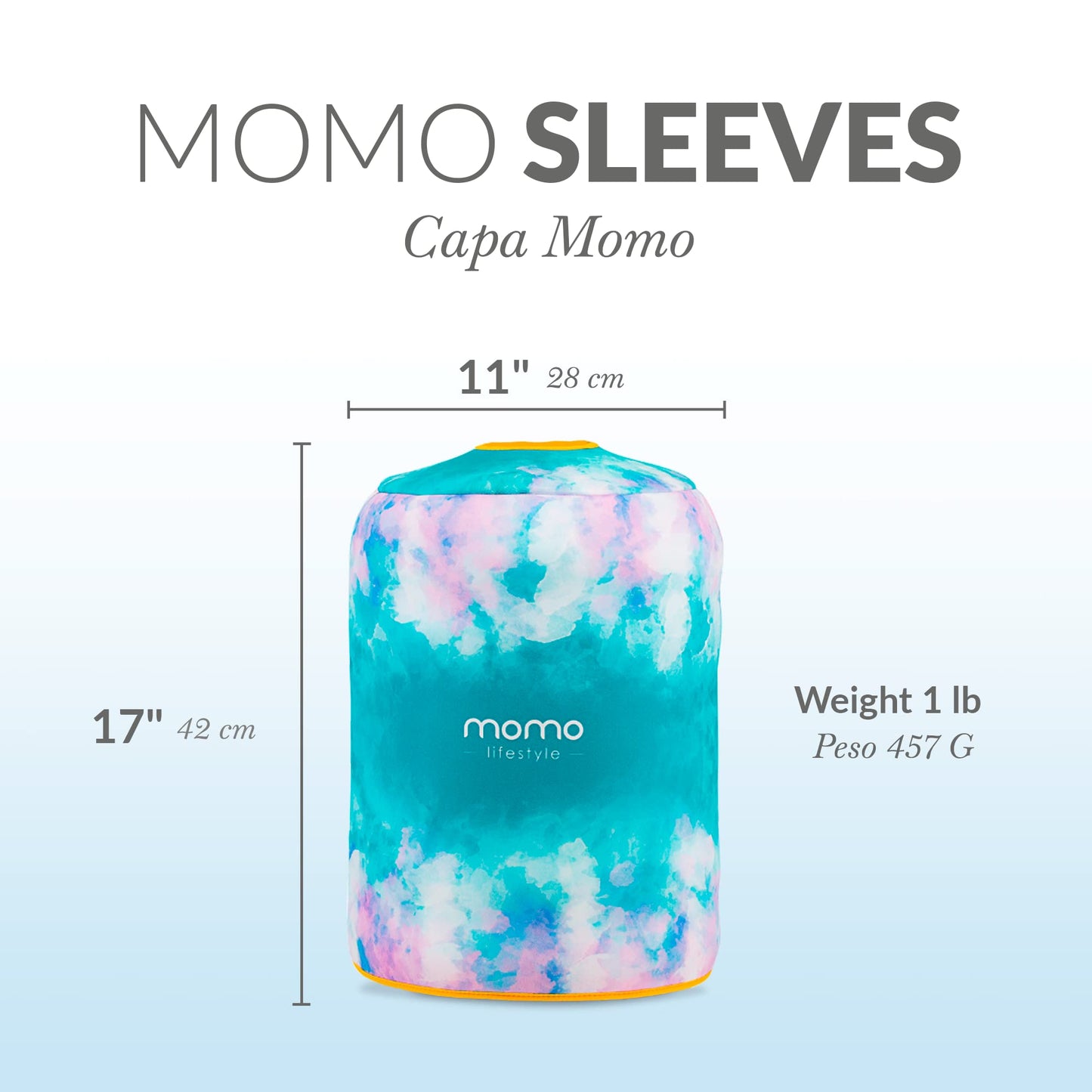 Momo Lifestyle M4 Water Dispenser Automatic Rechargeable Silent + 5 Gallon Bottle Sleeve Neoprene Double Sided (Tropical Dream)