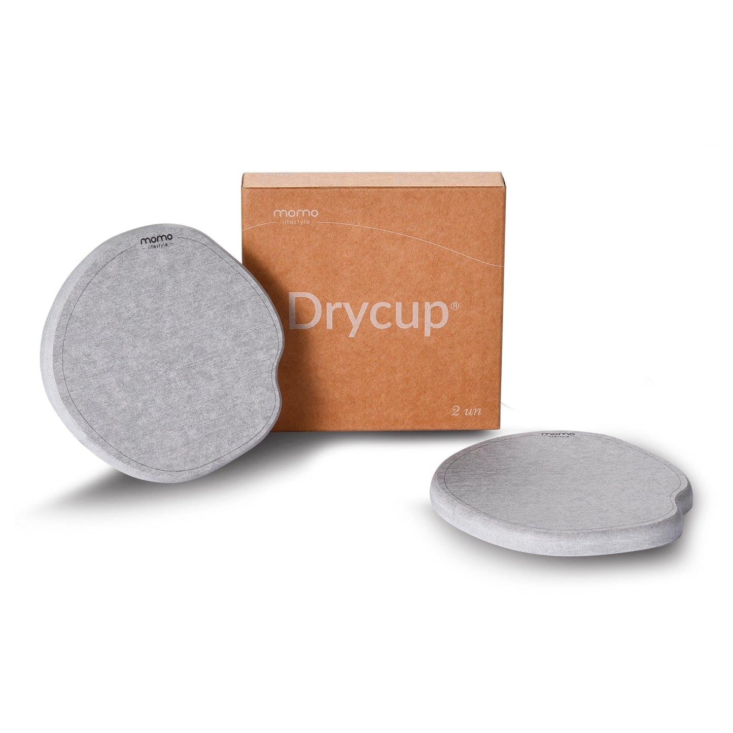 Momo Lifestyle Coasters for Drinks Drycup Stone Coaster Ultra Absorbent Made of Diatomaceous Earth Ideal for Wooden and Coffee Table Non Scratch Condensation Drink Coasters (4 Pack)